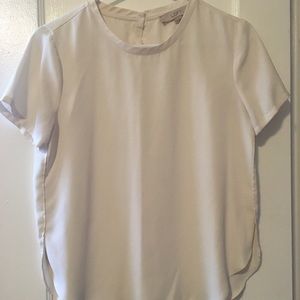 White LOFT Blouse